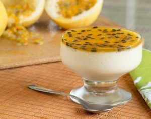 Mousse de maracujá delicioso
