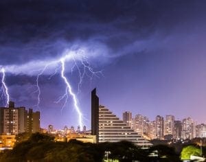 Tem previsão de temporais para todo o Paraná