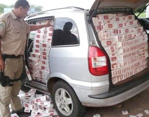 Contrabando aumenta 9,4% e atinge R$ 2,3 bilhões no ano passado