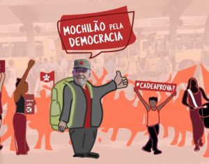 Jovens fazem ‘Mochilão pela Democracia’ hoje, em Londrina