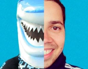 Mascote do LEC se despede; Saiba quem esteve por trás da fantasia do Tubarão