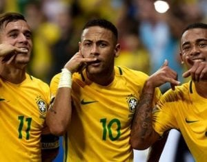 Marque as datas e horários das partidas do Brasil na Copa