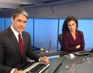 Salário igual? Saiba quanto ganha Renata Vasconcellos e Wiliam Bonner