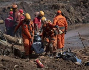 Número de mortos confirmados em Brumadinho sobe para 169