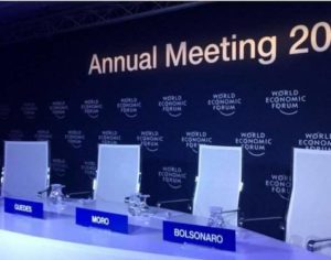 Bolsonaro cancela entrevista coletiva no Fórum Econômico Mundial