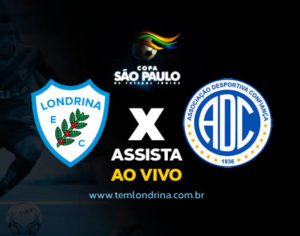 Assista ao vivo: Londrina x Confiança na Copa SP Júnior