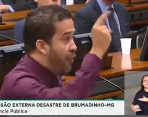 Deputado chama presidente da Vale de ‘bandido e assassino’ em audiência na Câmara