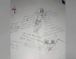 Desenho de suposto massacre deixa pais em pânico em escola de Rolândia