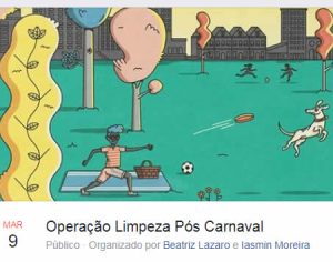 Grupo promove evento para limpar praças após o Carnaval em Londrina