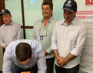 Belinati instala gabinete na Expo e diz que reduzirá imposto para eventos