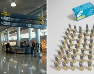 Jovem é preso ao tentar embarcar com munições no Aeroporto de Londrina