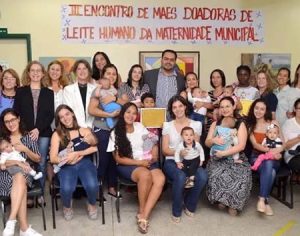 Mães doadoras de leite humano são homenageadas em Londrina