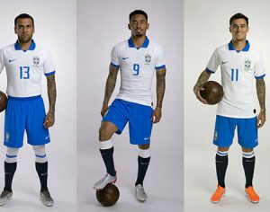 Seleção joga de camisa branca na abertura da Copa América