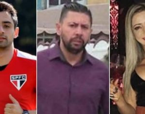 Imagens inéditas do celular do jogador Daniel mostram intimidade com Allana Brittes