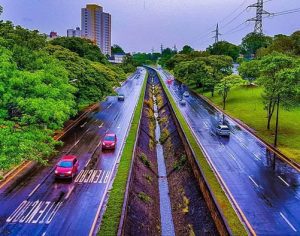 Lindo registro de uma tarde chuvosa em Londrina