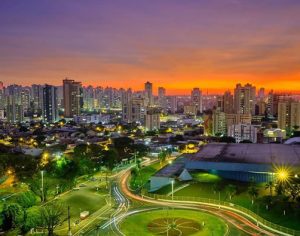 O registro de um belo céu londrinense
