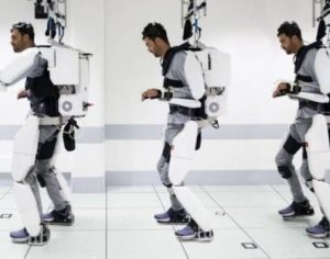 Tetraplégico volta a andar com exoesqueleto controlado pela mente