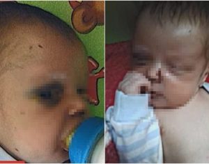 Mãe espanca bebê e o deixa sozinho para ir a encontro
