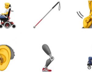 Novos emojis incluem  pessoas com deficiência e sem gênero definido