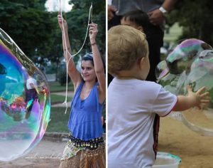 Festival de Bolhas de Sabão Gigantes acontece neste sábado em Londrina