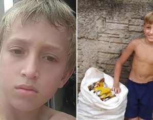 Bryan, o menino que sumiu ao sair pegar latinhas para comprar material escolar em Londrina