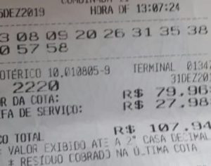 Bolão vencedor da Mega da Virada pagará R$ 2,9 milhões a 26 apostadores