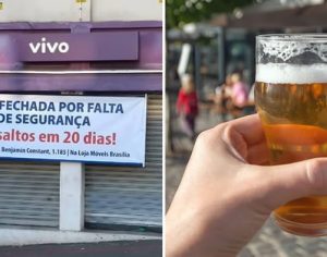 Assaltos aumentam, mas prefeitura se preocupa em multar quem bebe na rua