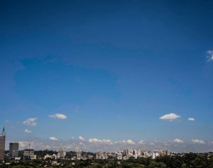 Céu de São Paulo está mais limpo durante a quarentena