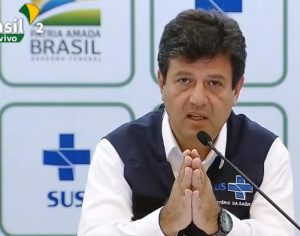 Brasil tem 163 óbitos por covid-19 e 4.630 casos confirmados