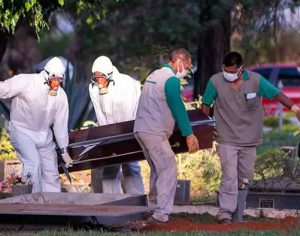 Sobe para 553 número de mortos por covid-19 no Brasil com 12.056 casos