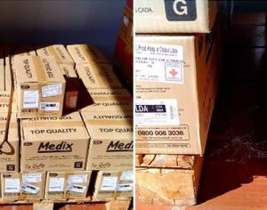 Máscaras apreendidas pelo Gaeco serão usadas pela Saúde em Londrina