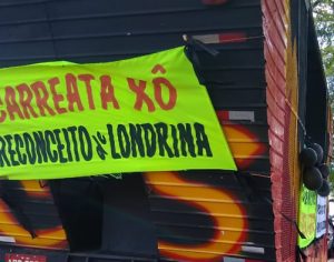 Londrinenses fazem ‘Carreata Xô Preconceito’ pelas ruas da cidade