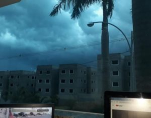 Imagens mostram chegada da chuva em Londrina; confira as fotos