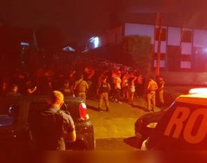Operação encerra festa com cerca de 500 pessoas em Londrina; VÍDEO