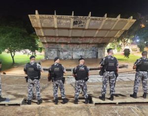 Aglomeração no Zerão é dispersada pela polícia em Londrina