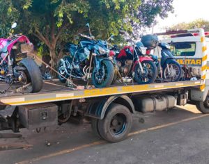 Polícia apreende motos com escapamento adulterado em Londrina