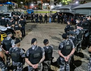 Operação visa combate a roubos e tráfico de drogas em Londrina