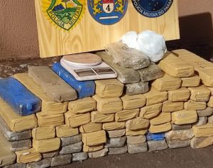 PM de Londrina encontra 55kg de maconha escondidos em berço