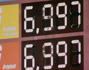 Gasolina já é encontrada a quase R$ 7 o litro em Londrina