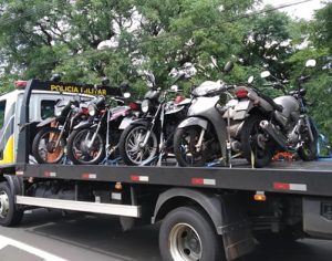 PM recolhe 20 motocicletas após ações em Londrina e Ibiporã