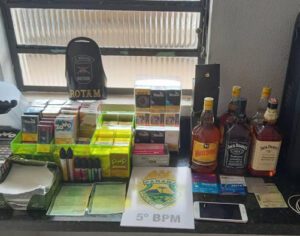 PM prende suspeito e localiza objetos roubados de distribuidora em Londrina