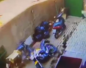 VÍDEO: câmera registra desabamento do chão de churrascaria em Londrina