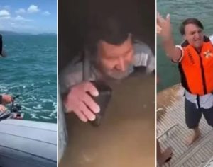 Bolsonaro é criticado por curtir férias enquanto Bahia vive tragédia