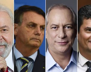 Nova pesquisa: Lula lidera, Bolsonaro cresce e Moro cai