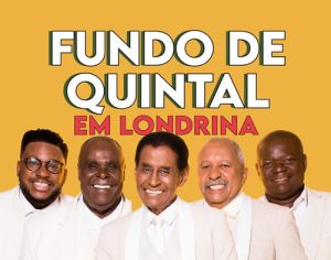 Samba da Madrugada traz Fundo de Quintal para Londrina em abril