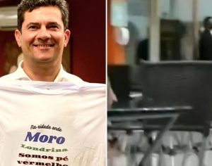 Bolsonaristas recebem Moro aos gritos de “traidor” em Londrina; vídeo