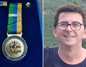 Professor da UEL recebe medalha da Assembleia de Rondônia