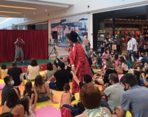 Shopping de Londrina recebe apresentações gratuitas de circo