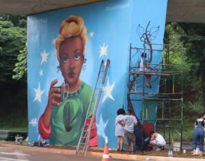 Viaduto da Avenida Celso Garcia Cid vai ganhar arte com grafitti