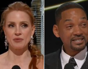 Jessica Chastain e Will Smith levam Oscar de melhor atriz e ator